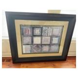 Large framed wall decor