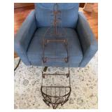 Metal hanging rack