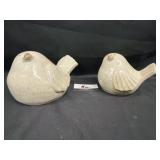 Stoneware birds