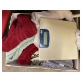 Towels, scale and misc bath