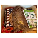 Placemats and table decor