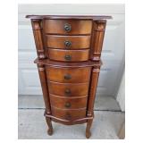 Wooden Jewelry Cabinet