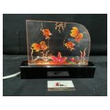 Lighted fish decor