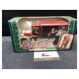 Coca-Cola diecast metal truck bank