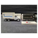 Plastic Delivery Truck and Die Cast UPS Truck