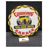 Good Guys Garage metal sign