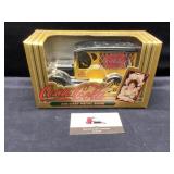 Coca Cola die cast truck bank