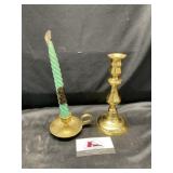 Brass candle sticks