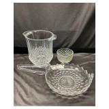 Clear glass ware