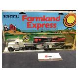 Case semi and tractors