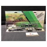John Deere semi and tractors