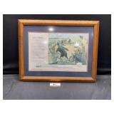 Standard Oil Division framed print
