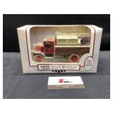 1926 math, bulldog diecast truck bank