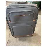 Rolling carry on suitcase