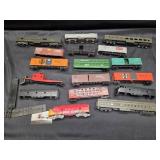 Vintage Plastic Train Cars
