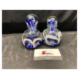 Blown glass jars