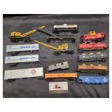 Vintage Plastic Train Cars