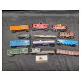 Vintage Plastic Train Cars