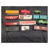 Vintage Plastic Train Cars