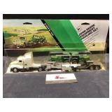 John Deere semi and tractors