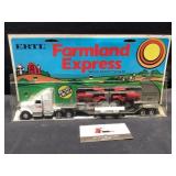 Case IH semi and tractors