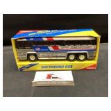 Buddy Hill greyhound bus