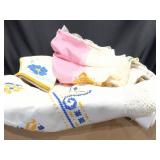 Hand sewn linens