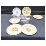 Vintage childï¿½s dinnerware