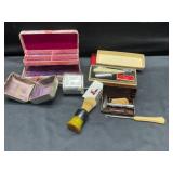 Vintage collectables, razors