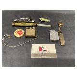 Vintage knives and lighters