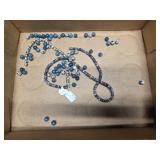 Black Picasso Jasper Beads