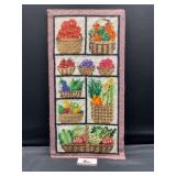 Needlework Vegetable Art