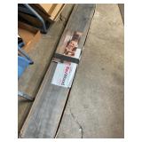 Partial box of flooring