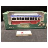 Anheuser Bush trolley car diecast bank