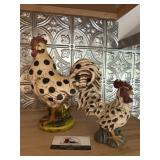 Polk a Dot rooster decor