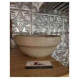 Stoneware mixing bowl
