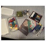 Paint supplies and crafting items
