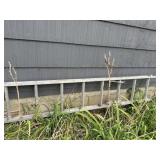 Aluminum ladder section
