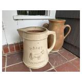 Stoneware vases