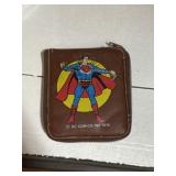 Small vintage Superman coin wallet