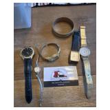 Ladies watches and bracelet