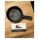 Small cast iron pan