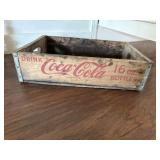 Wooden Coca-Cola crate