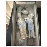 Ceramic nativity scene