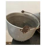 Vintage pot used as planter