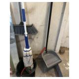 Broom, dustpan, miscellaneous