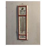 Metal Erwin Farm supply thermometer