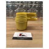 Vintage Tupperware measuring cups