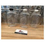 Glass apothecary jars