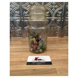 Planters peanut jar of marbles